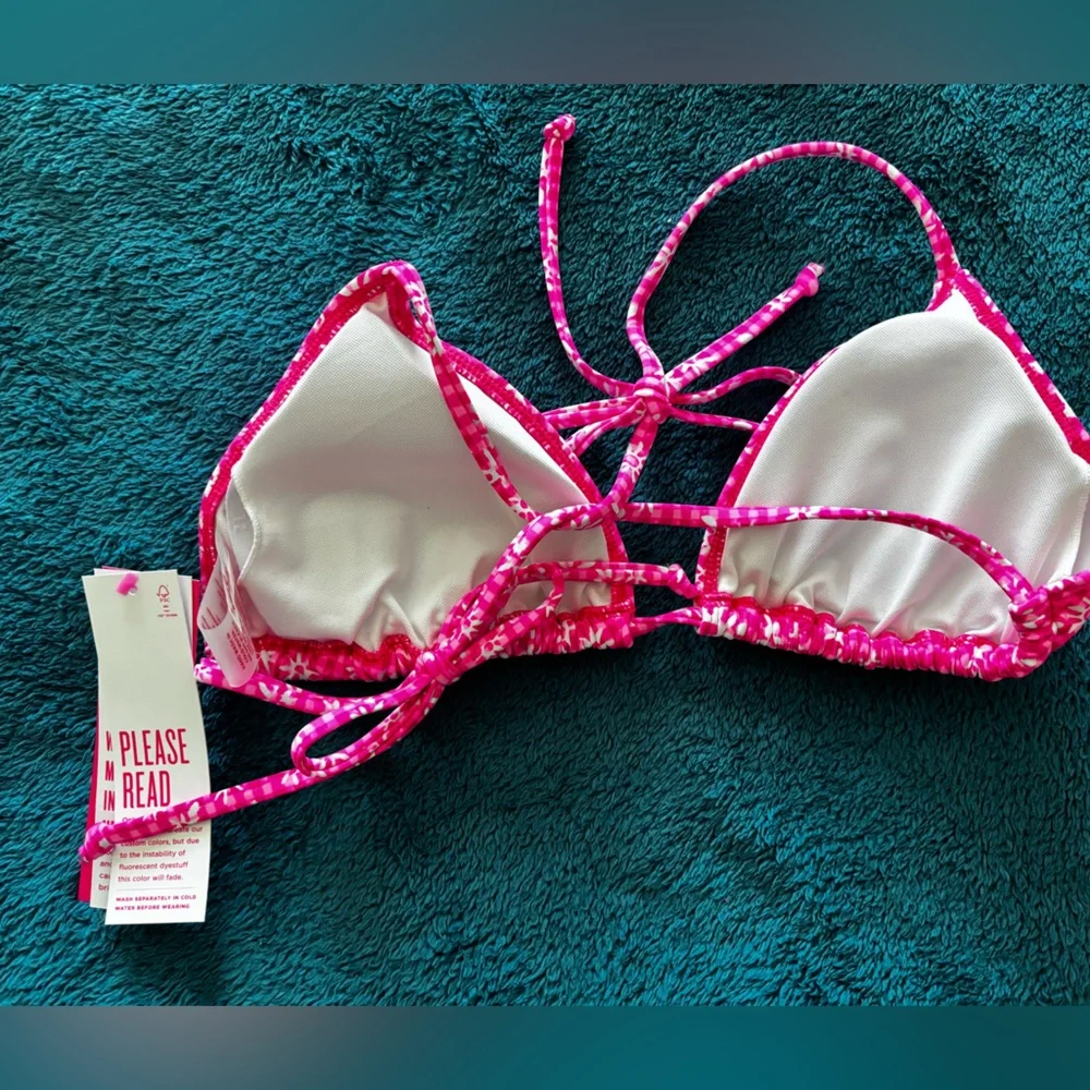 Lilly Pulitzer Pink Patterned Bikini - Picture 6 of 6